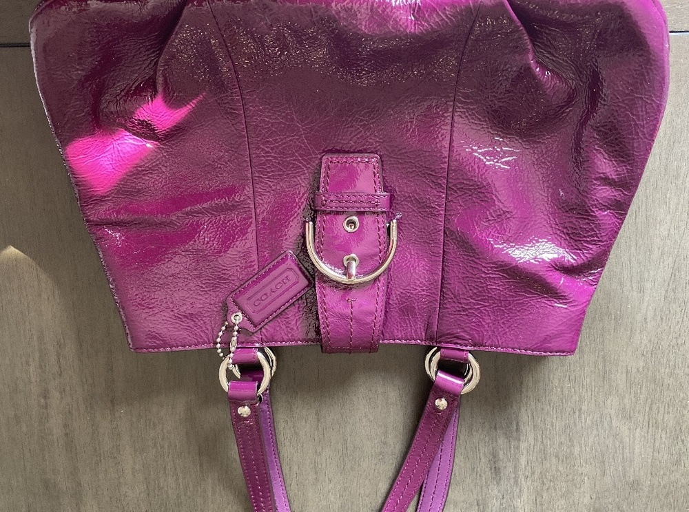 Coach purse EUC